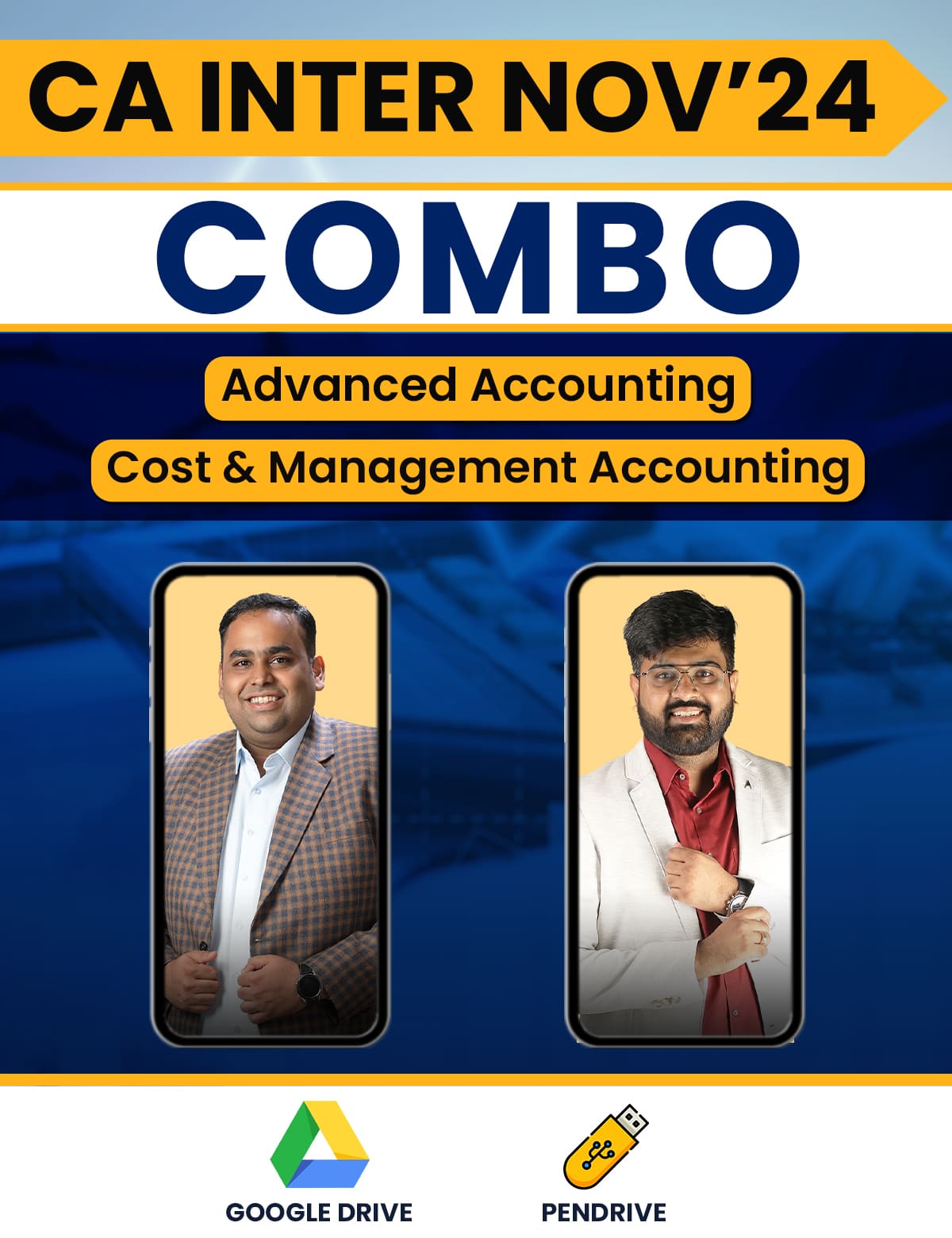 CA Inter Advanced Accounting + Costing Recorded Batch Nov'24